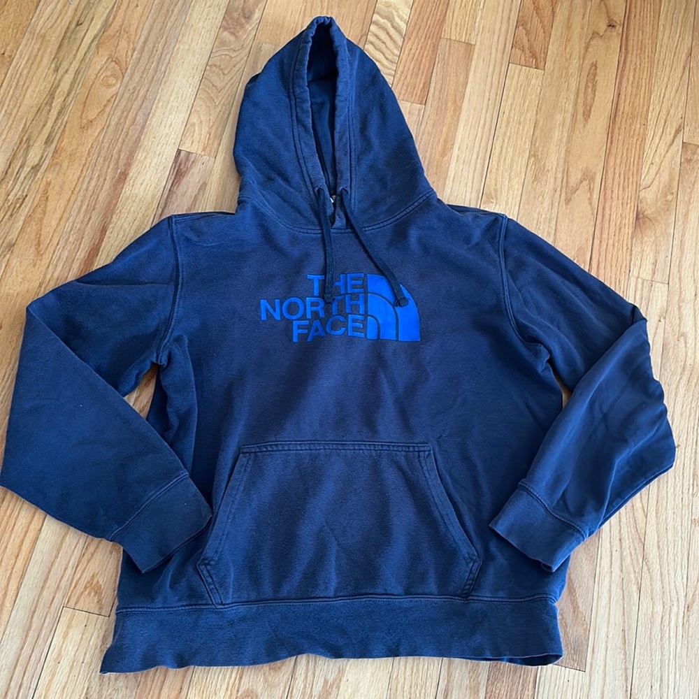 North Face Navy Blue Hoodie